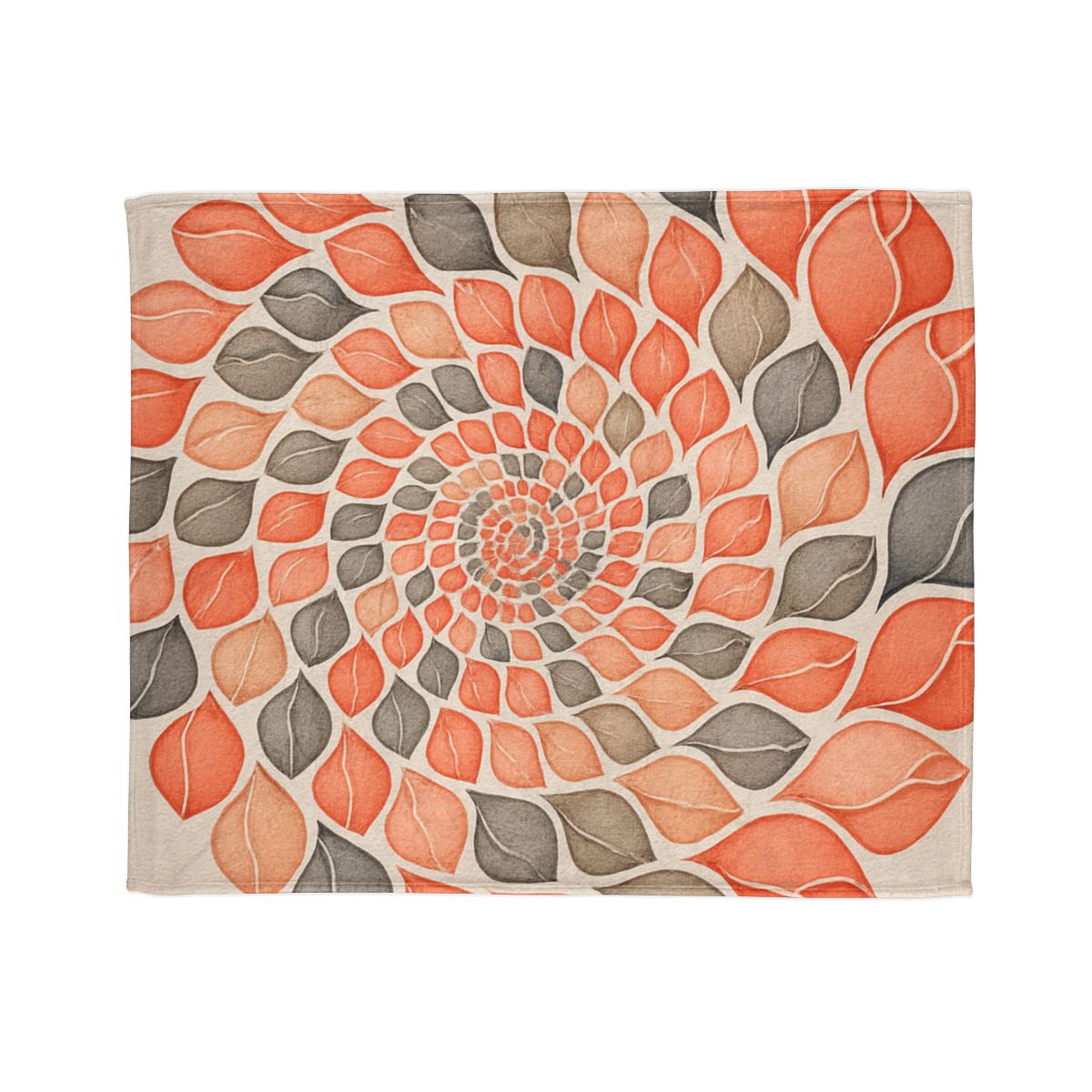 Bud Spiral Time Mosaic decorative home blankets
