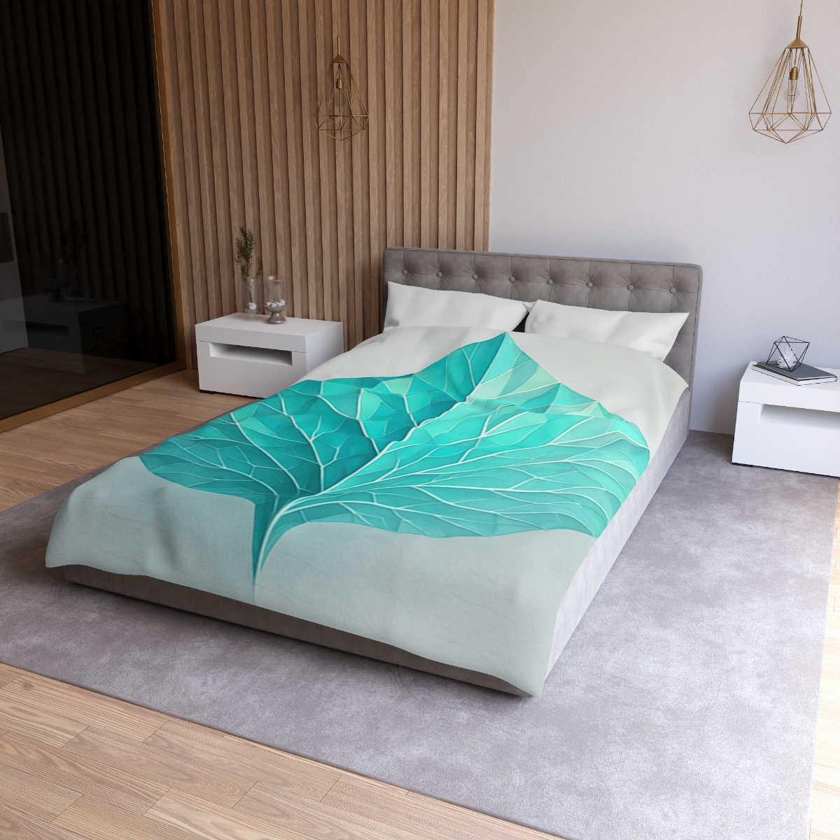 Leaf Vein Prism Fan duvets for gifts