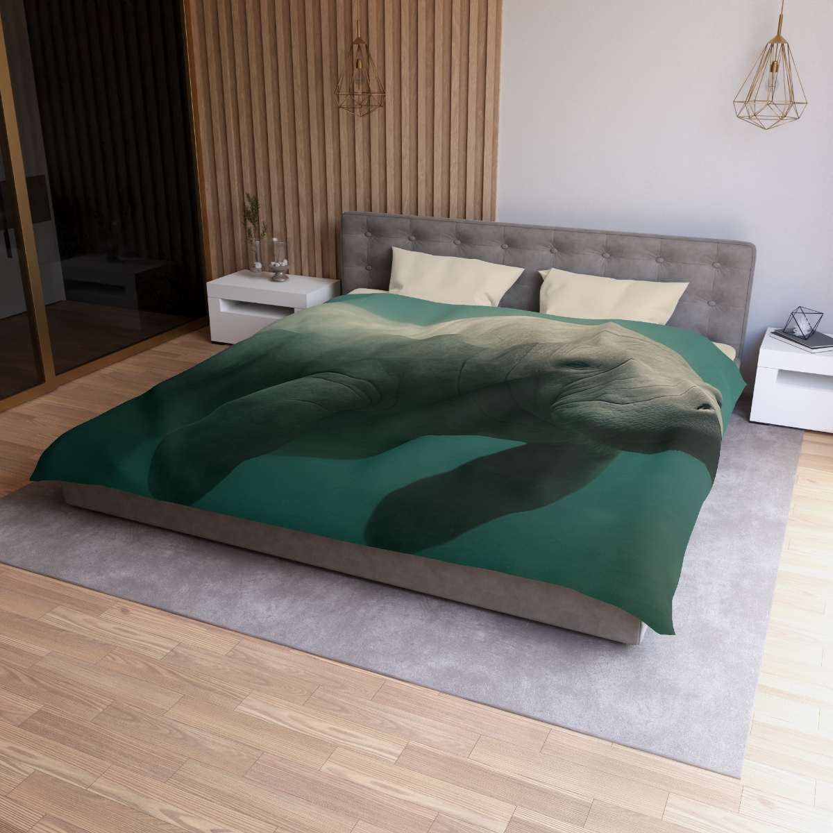 Dawn Drift Manatee unique patterned duvets