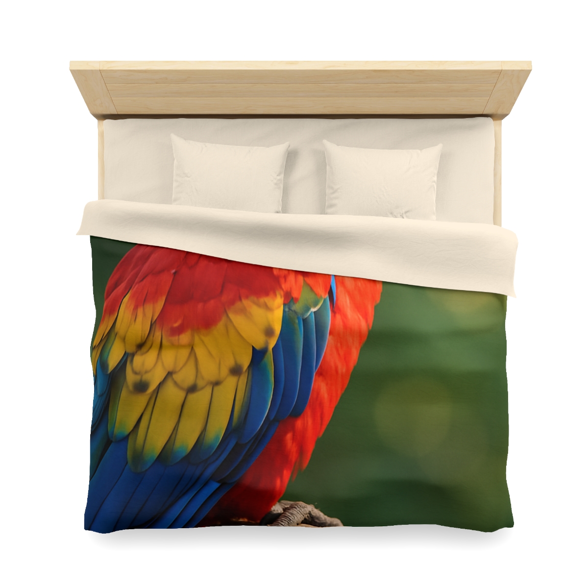 Prism Song Scarlet Macaw custom duvets