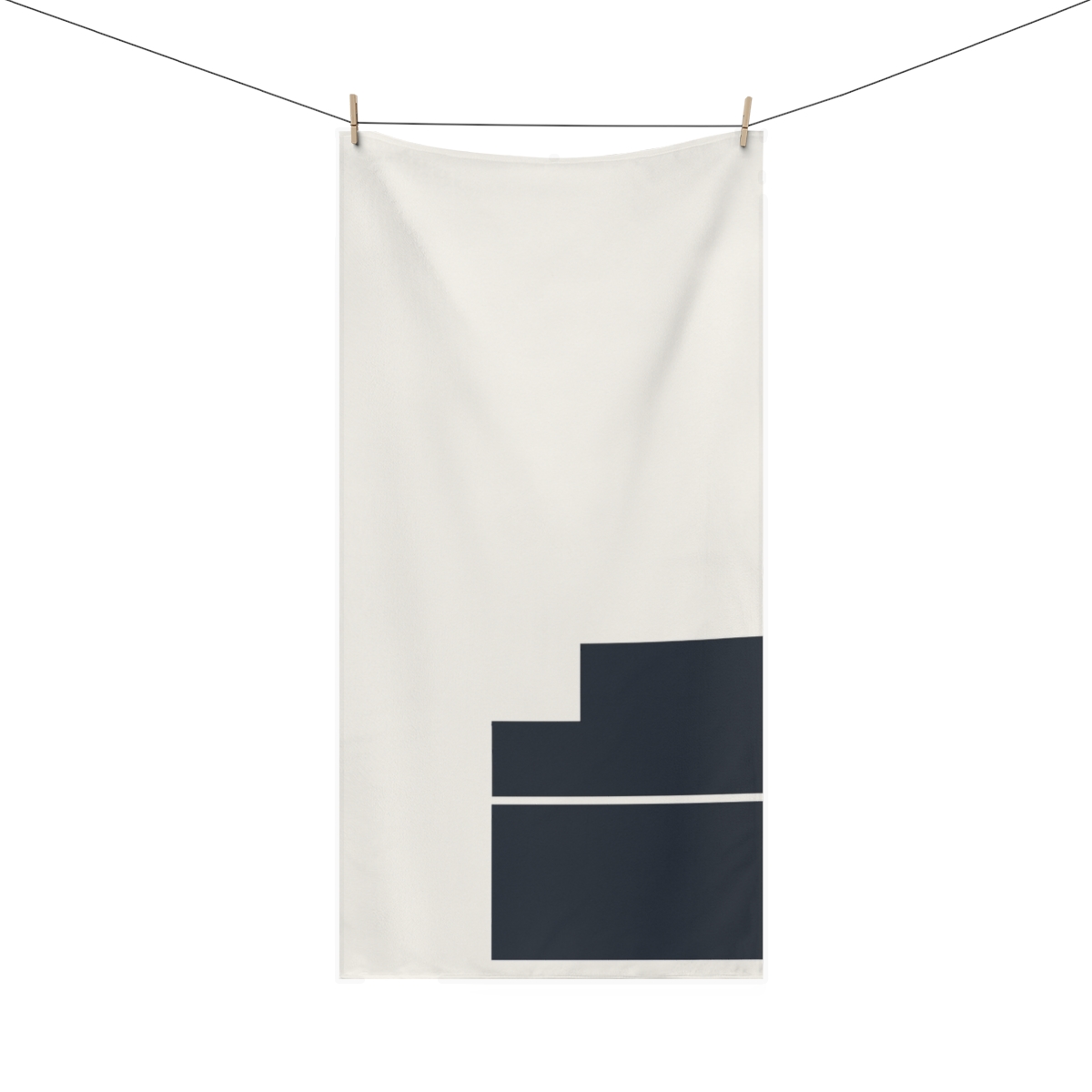 Corner Stack Of Three Rectangles decorative home towelscustom towels