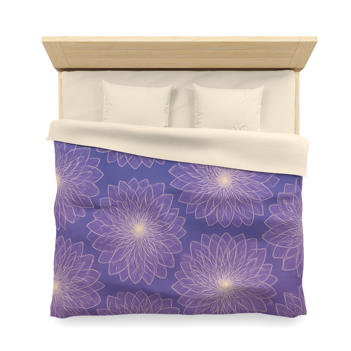 Cosmic Blossom Lattice duvets for gifts