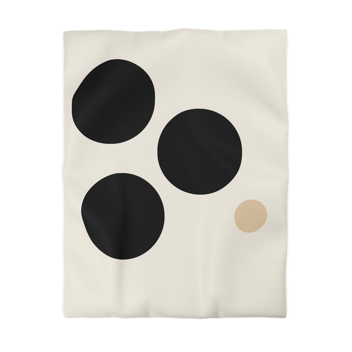 Asymmetric Dot Cluster unique patterned duvets