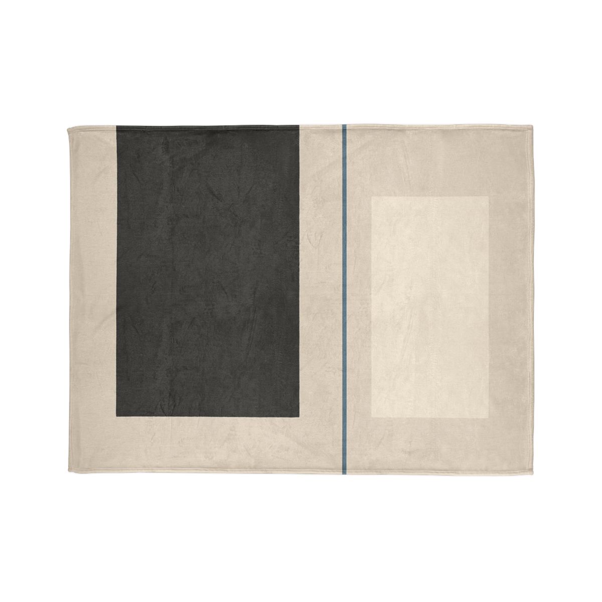 Offset Rectangle Balance designer printed blankets