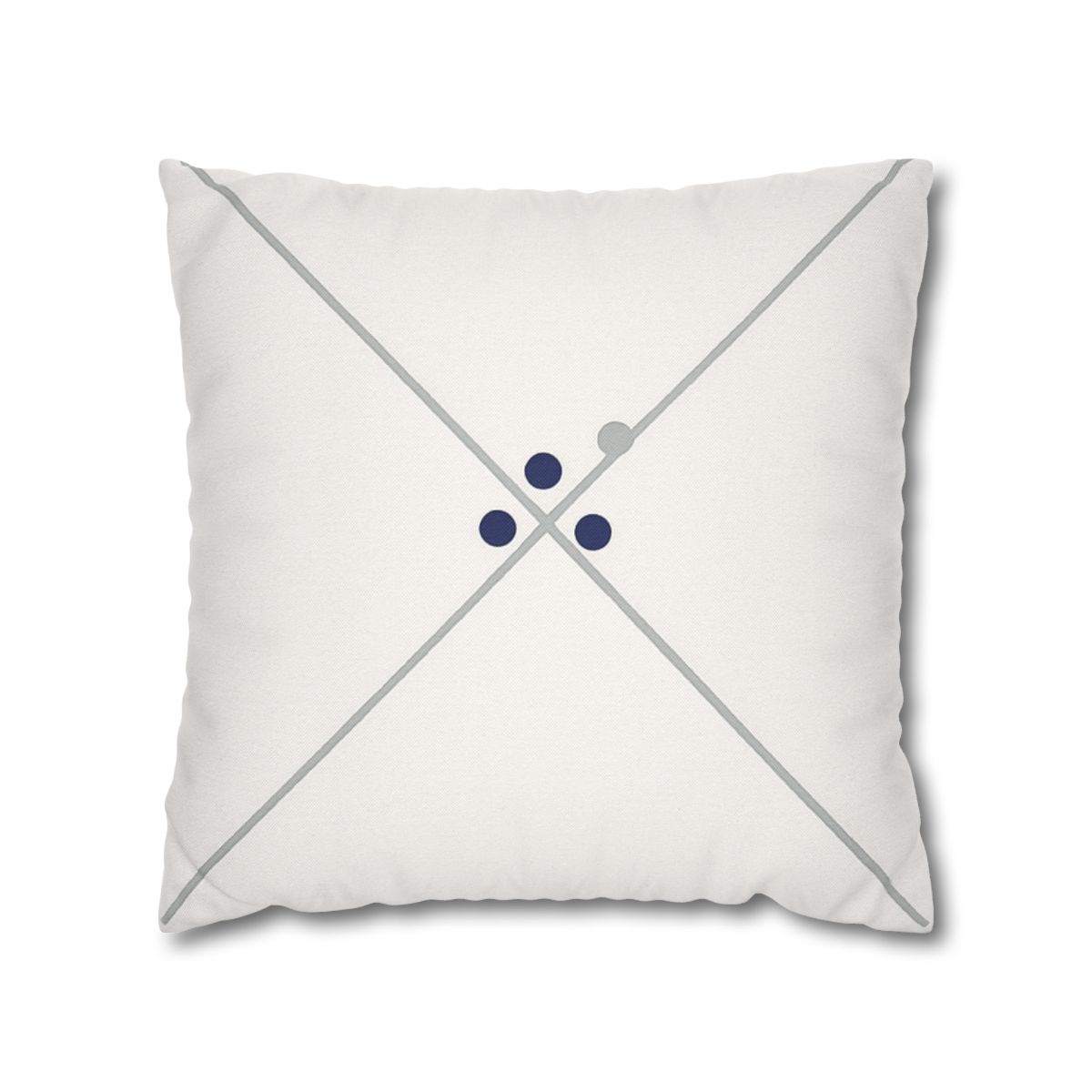 Diagonal Pair And Nested Dot Cluster comfortable bedding pillow covers