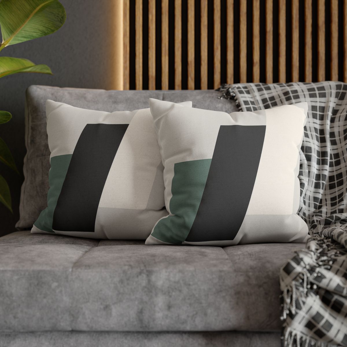 Triad Of Floating Panels trendy patterned pillow cases