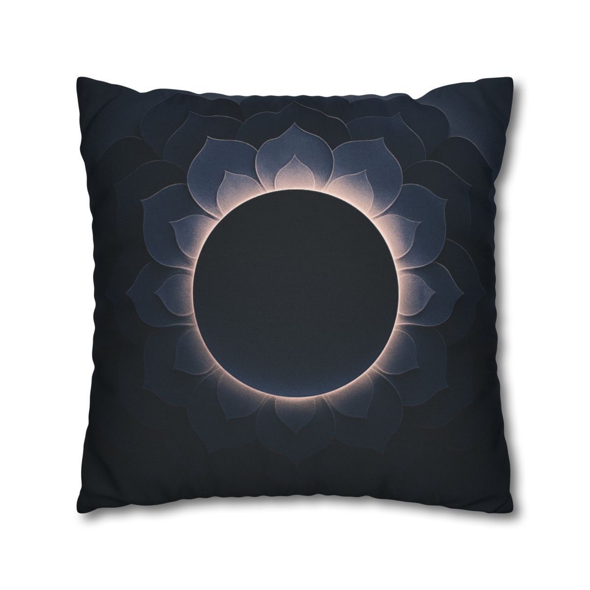 Petal Eclipse Rosette soft cotton pillow cases