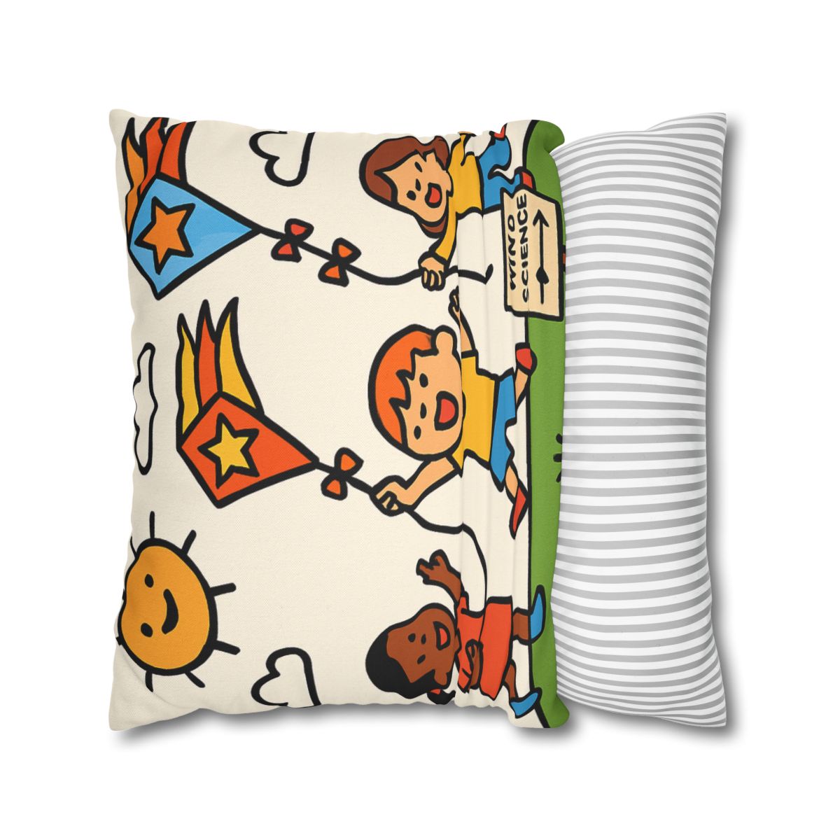 Comet Kite Parade On Cloud Hill soft cotton pillow cases