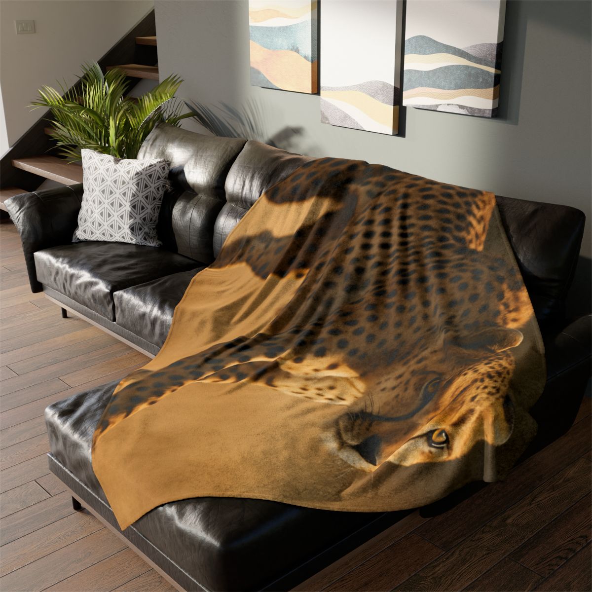 Speed Whisper Cheetah trendy patterned blankets