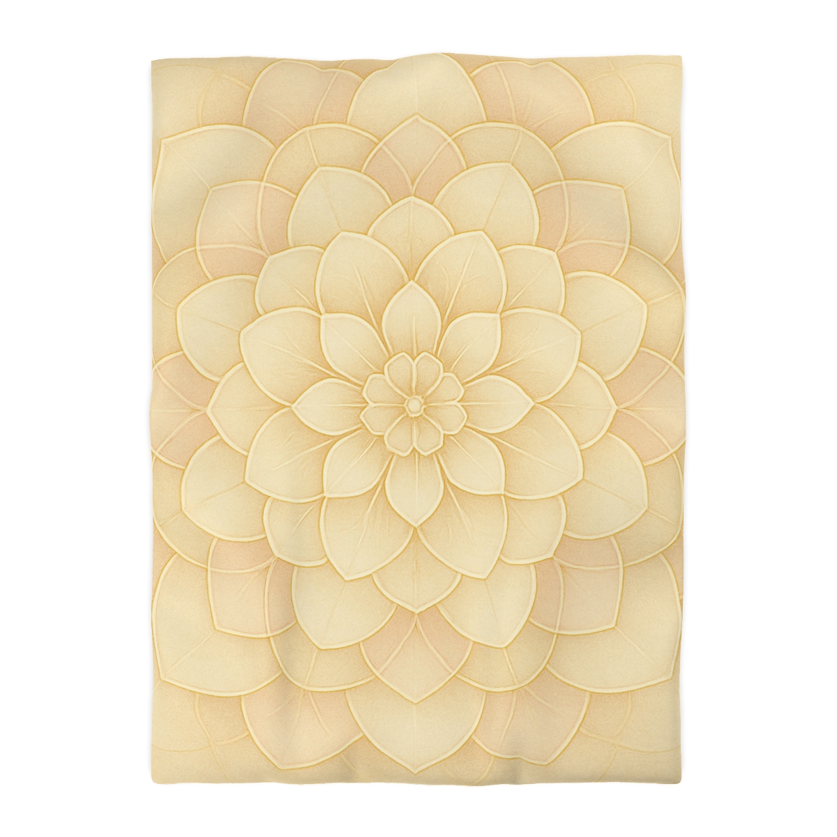 Petal Halo Lattice designer printed duvets