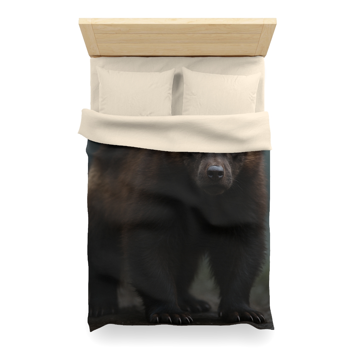 Velvet Shadow Wolverine designer printed duvets