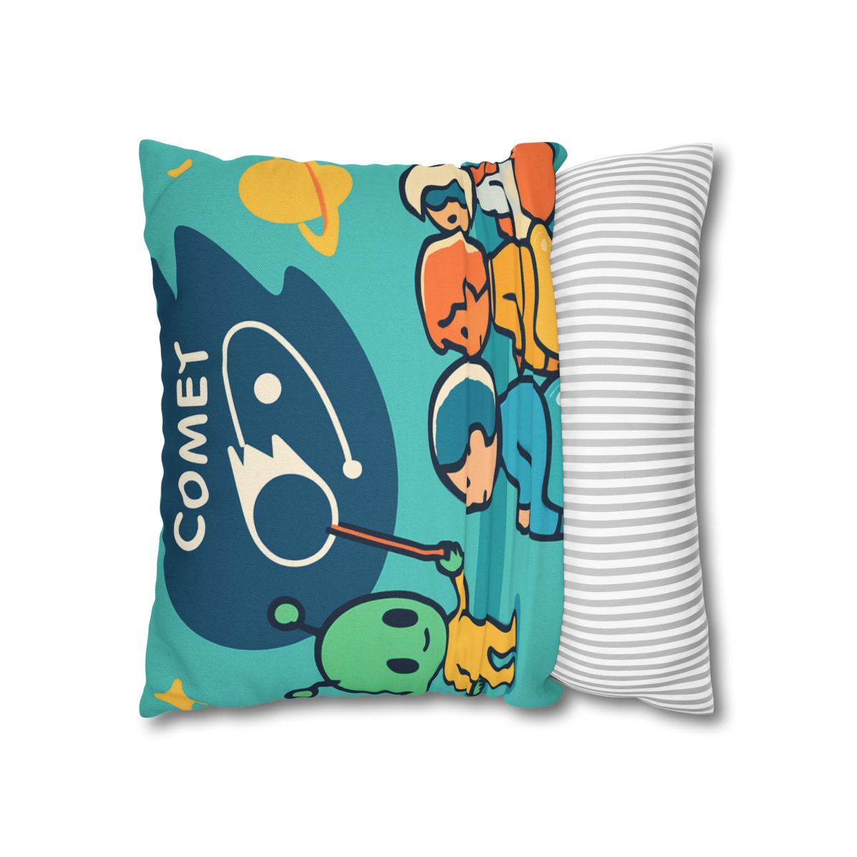 Comet Classroom On A Bubble Planet unique gift pillow cases