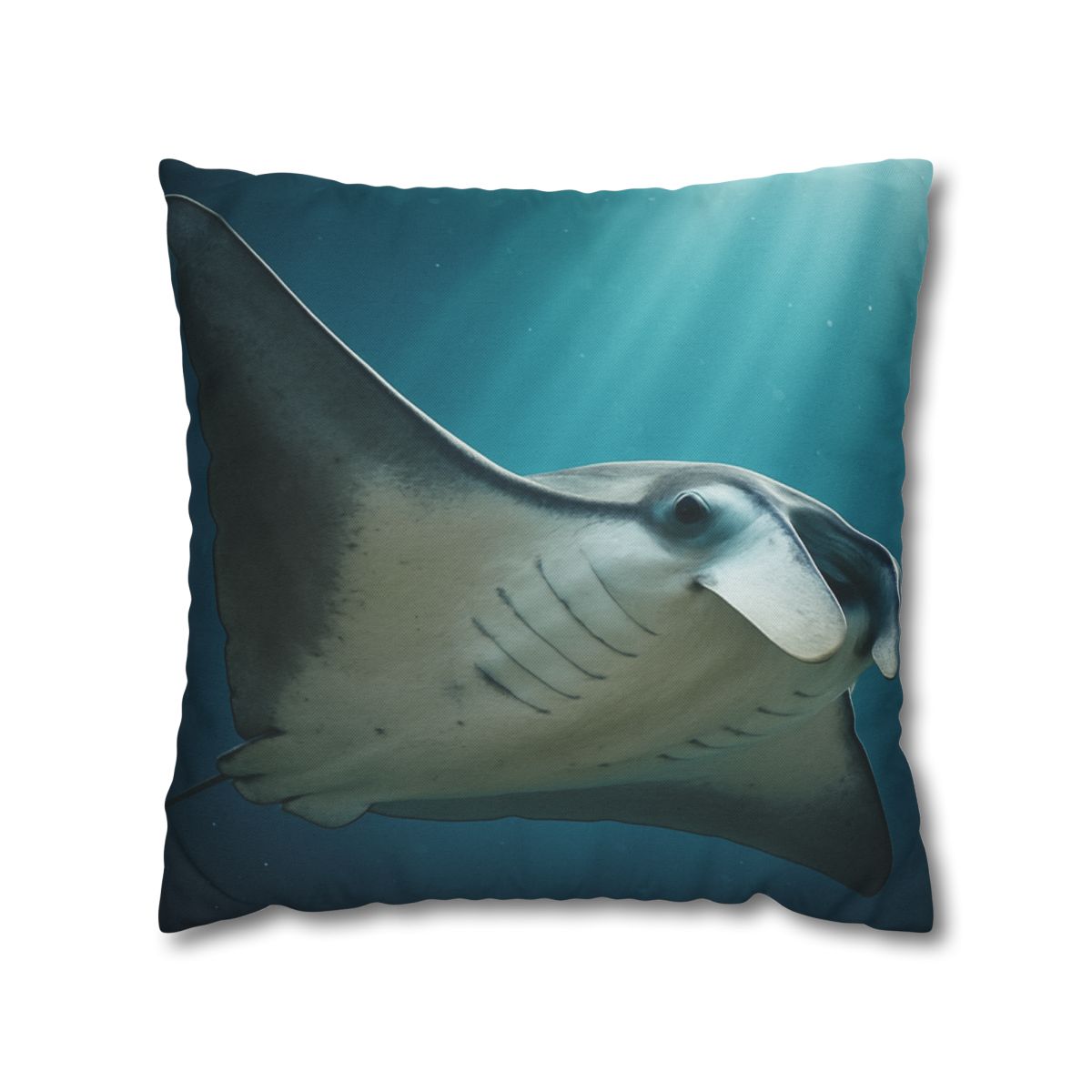 Silk Wing Drift Manta Ray custom pillow cases