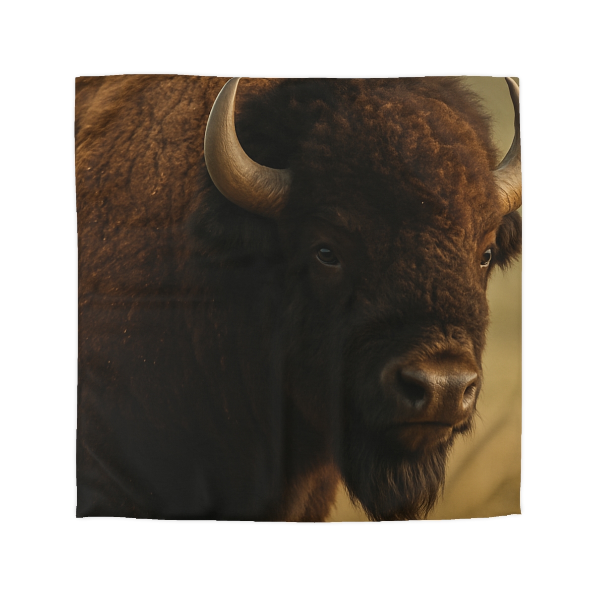 Thunder Stillness American Bison duvets for gifts