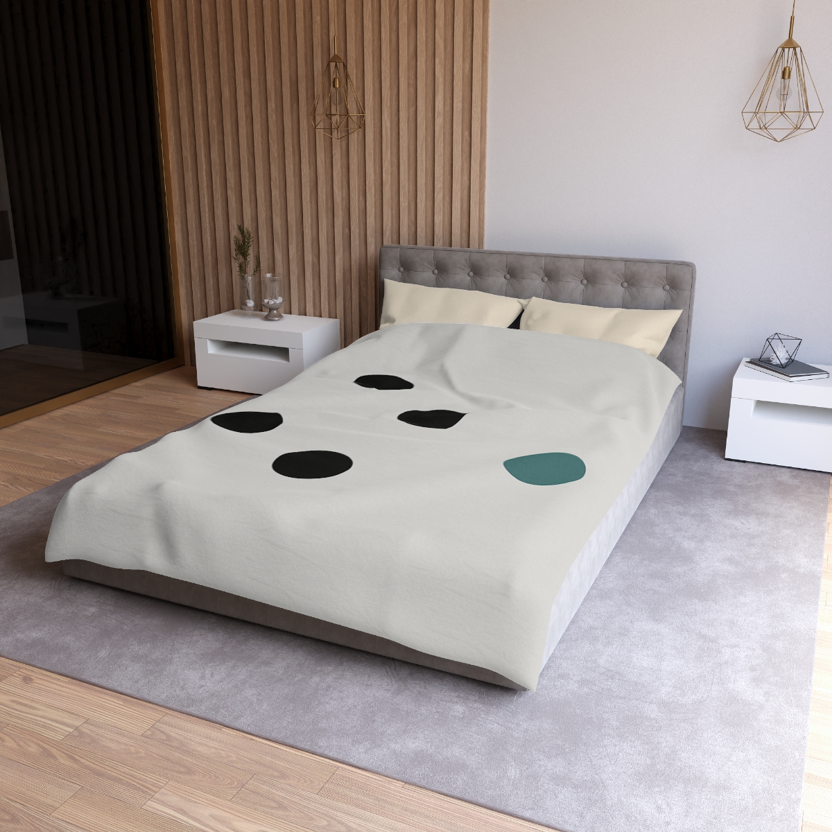 Sparse Dot Triangle unique patterned duvets