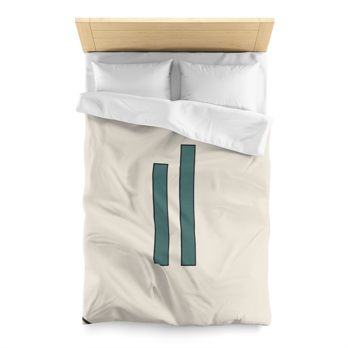 Offset Arc And Bar Dialogue duvets for gifts