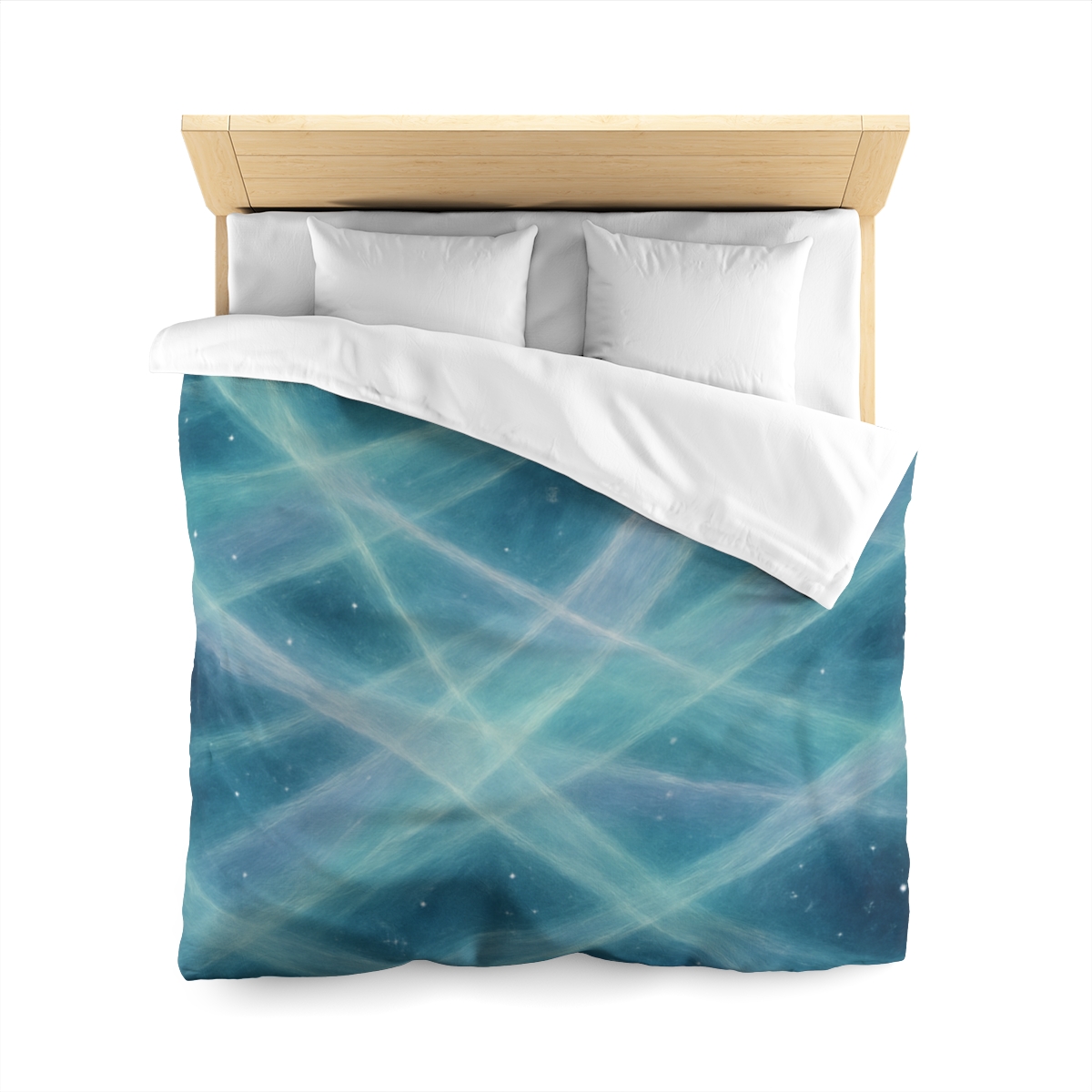 Aurora Lattice Veil custom duvets