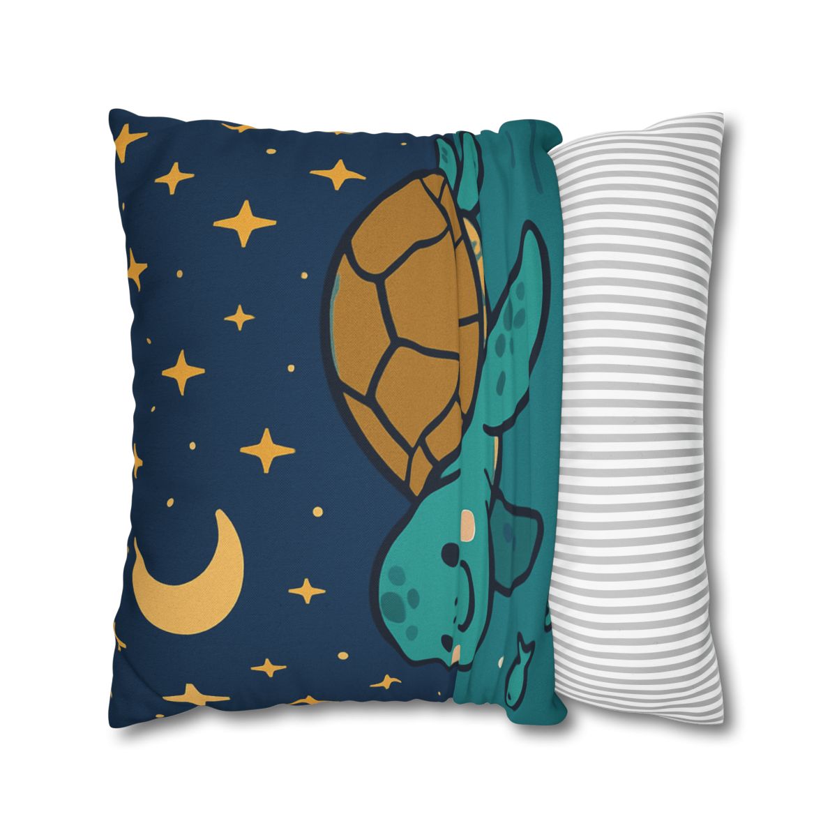 Starry Sea Turtle Voyage stylish decorative pillowcases
