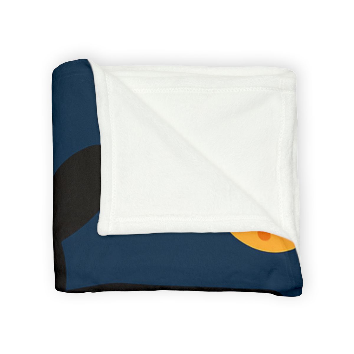 Rocket Riding Penguin Explorers personalized cozy blankets