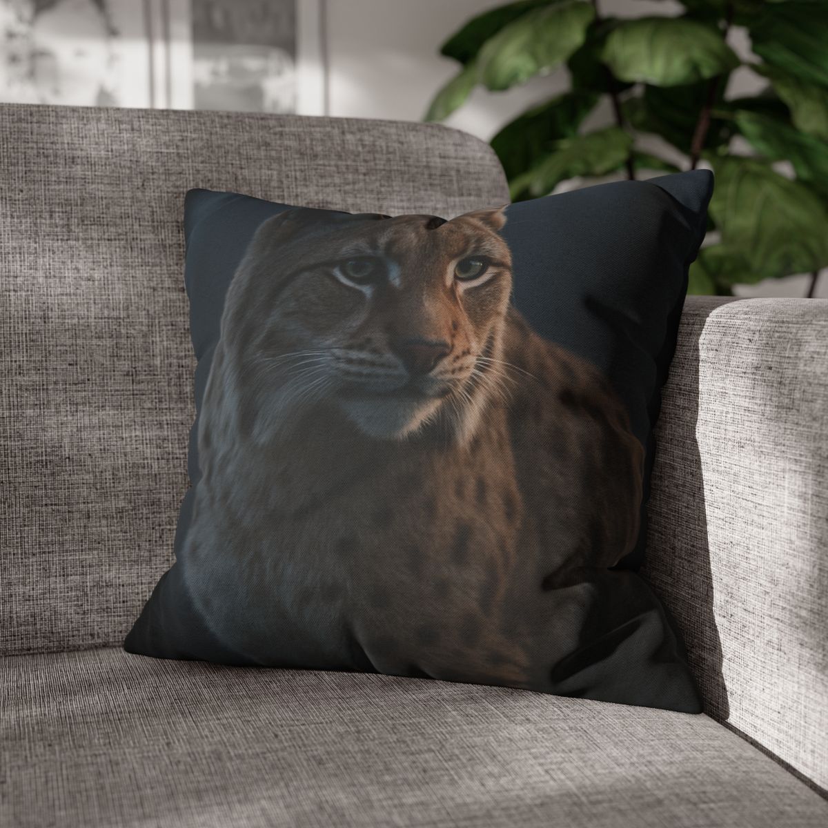 Twilight Prowler Lynx comfortable bedding pillow covers