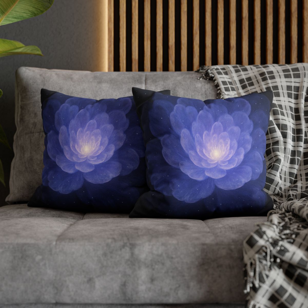 Nebula Petal Radiance custom pillow cases
