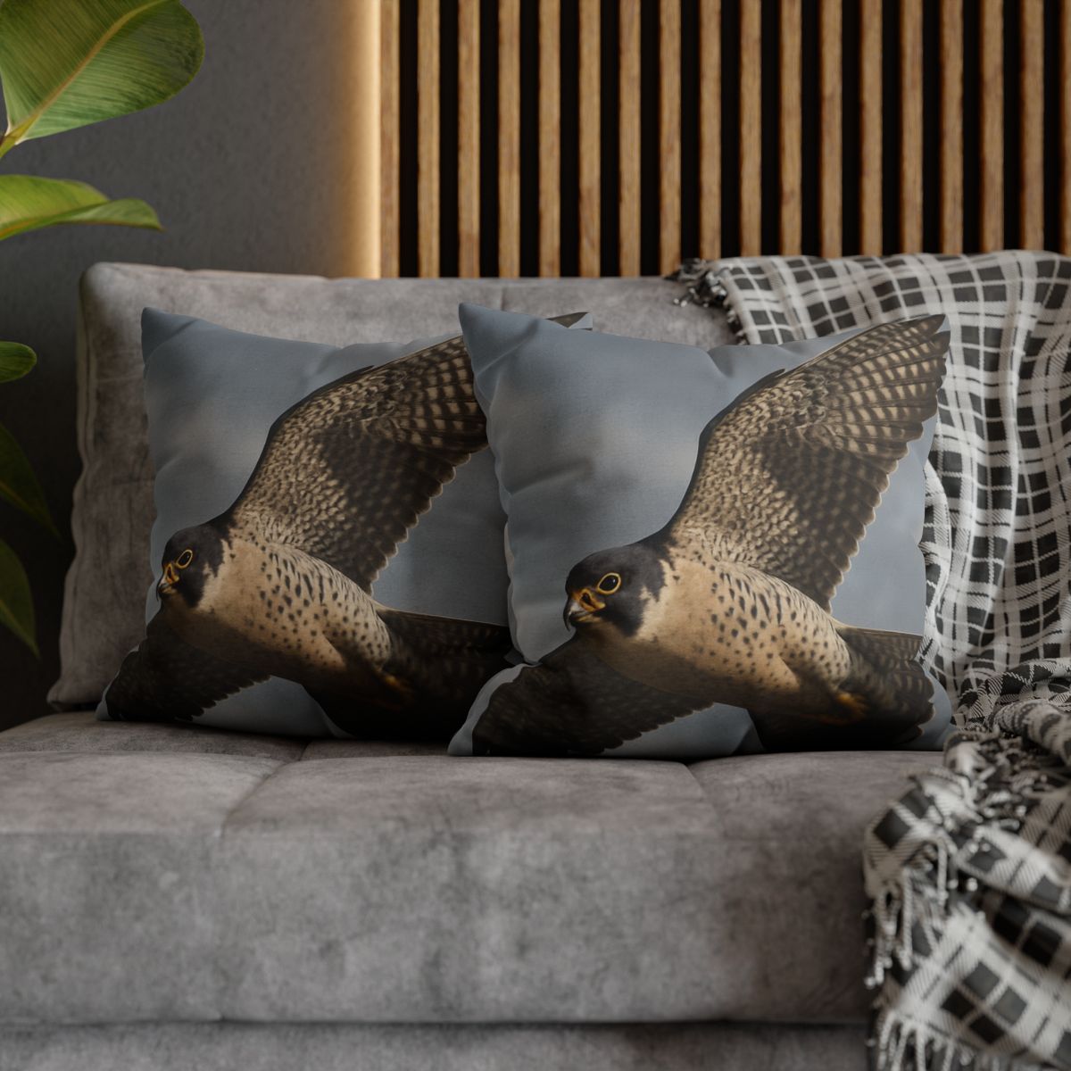 Sky Lance Peregrine Falcon unique gift pillow cases