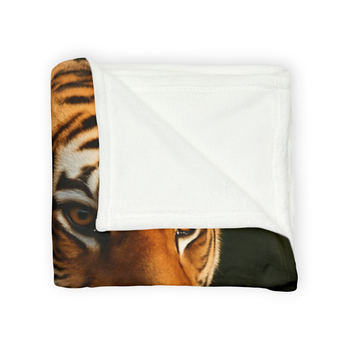 Forest Stalker Bengal Tiger personalized cozy blankets