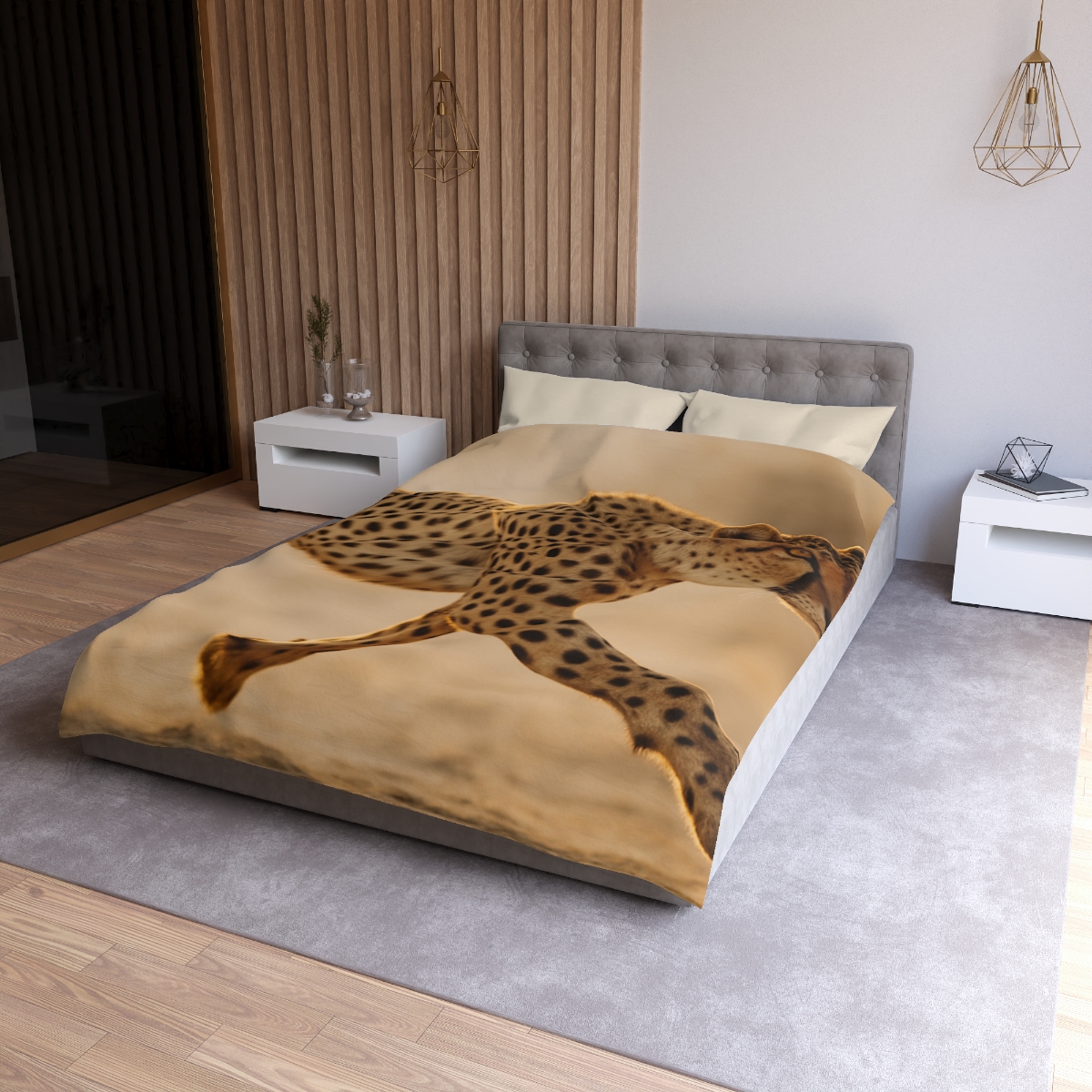 Wind Runner Cheetah unique patterned duvets