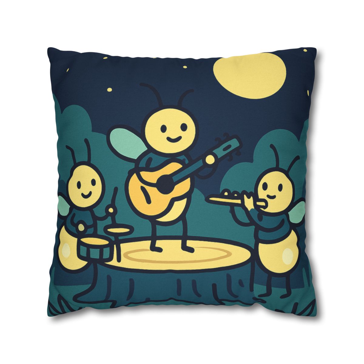 Moonlight Music Of The Firefly Band comfortable bedding pillow covers