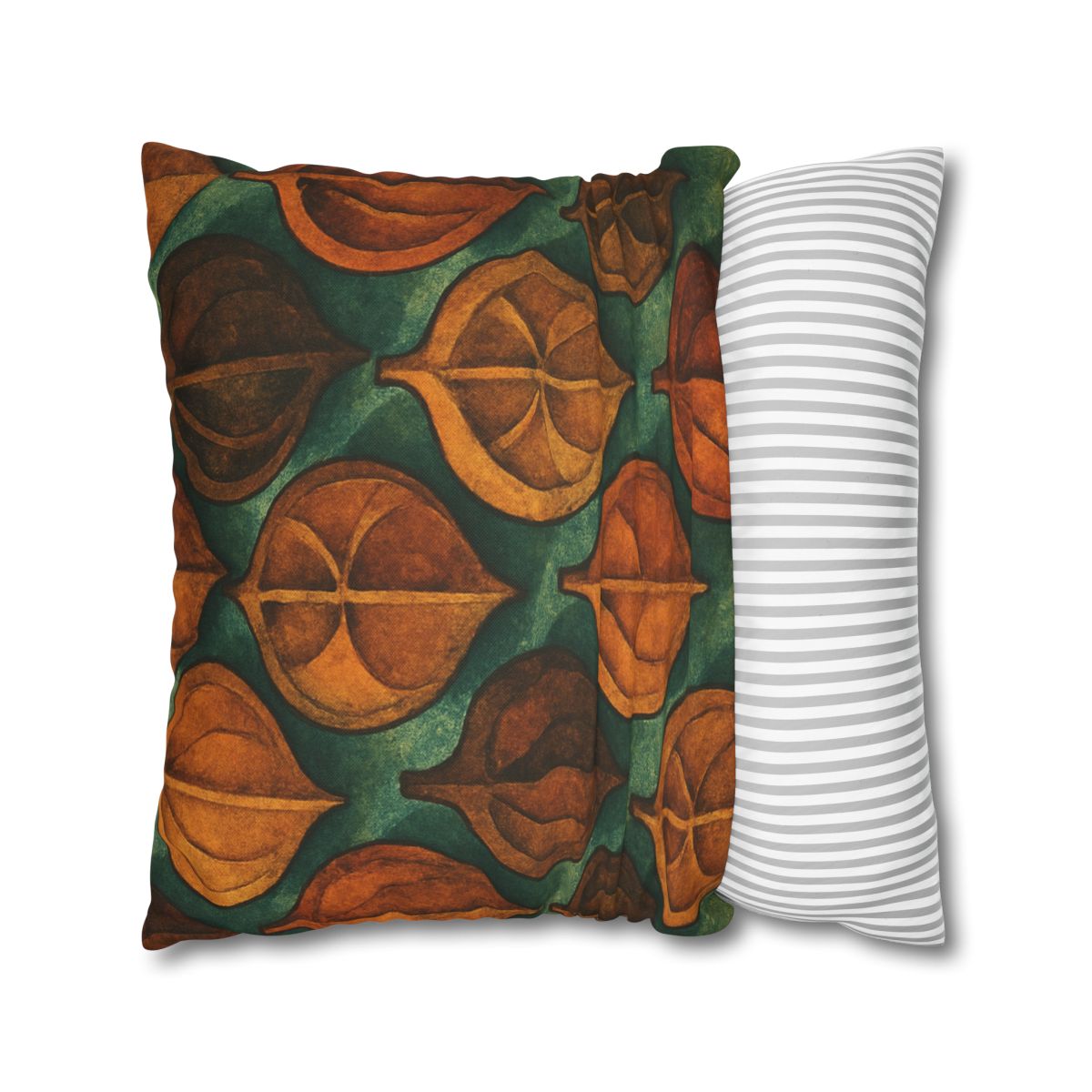 Seed Pod Cluster Mosaic soft cotton pillow cases