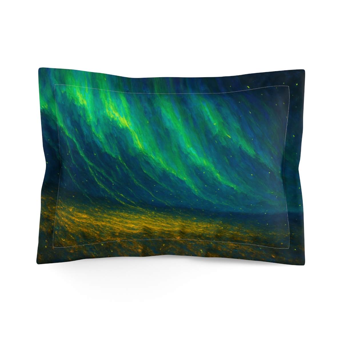 Auroral Dust Cascade unique shape pillows