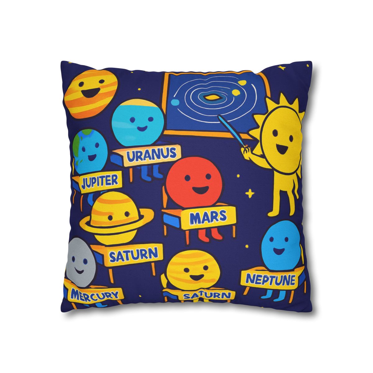 Planet School In The Sky custom pillow cases