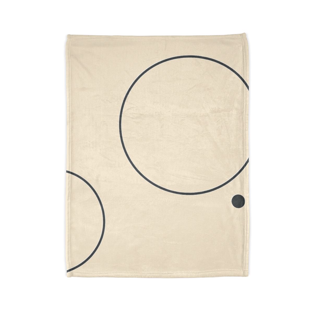 Orbital Offset Ring Quartet personalized cozy blankets