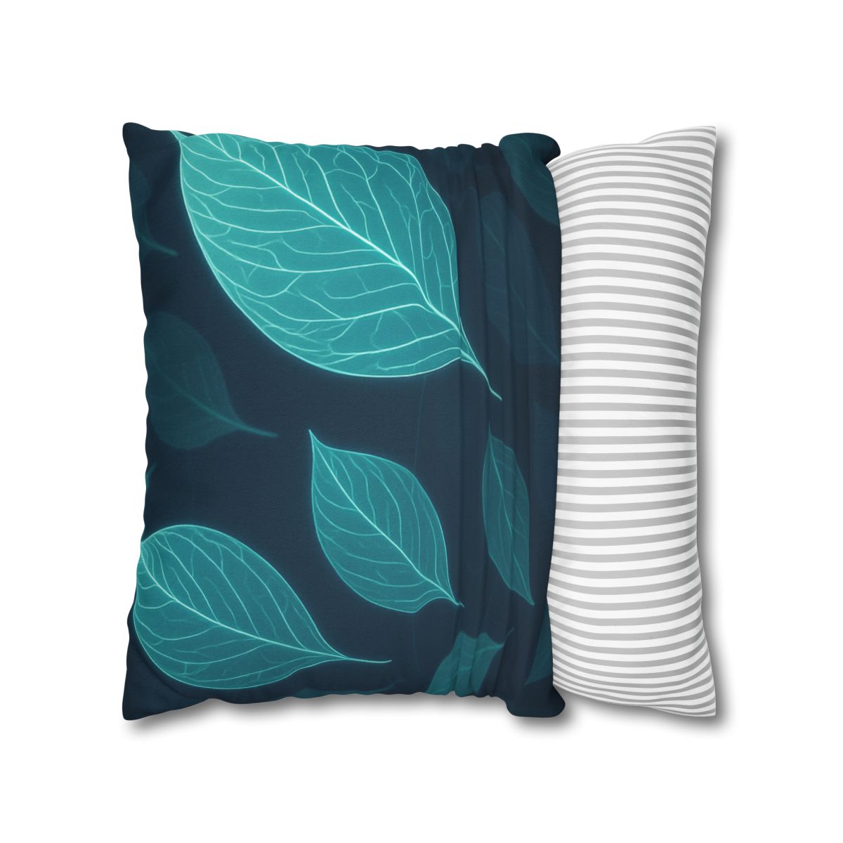 Orbiting Leaf Vein Circuit comfortable bedding pillow covers