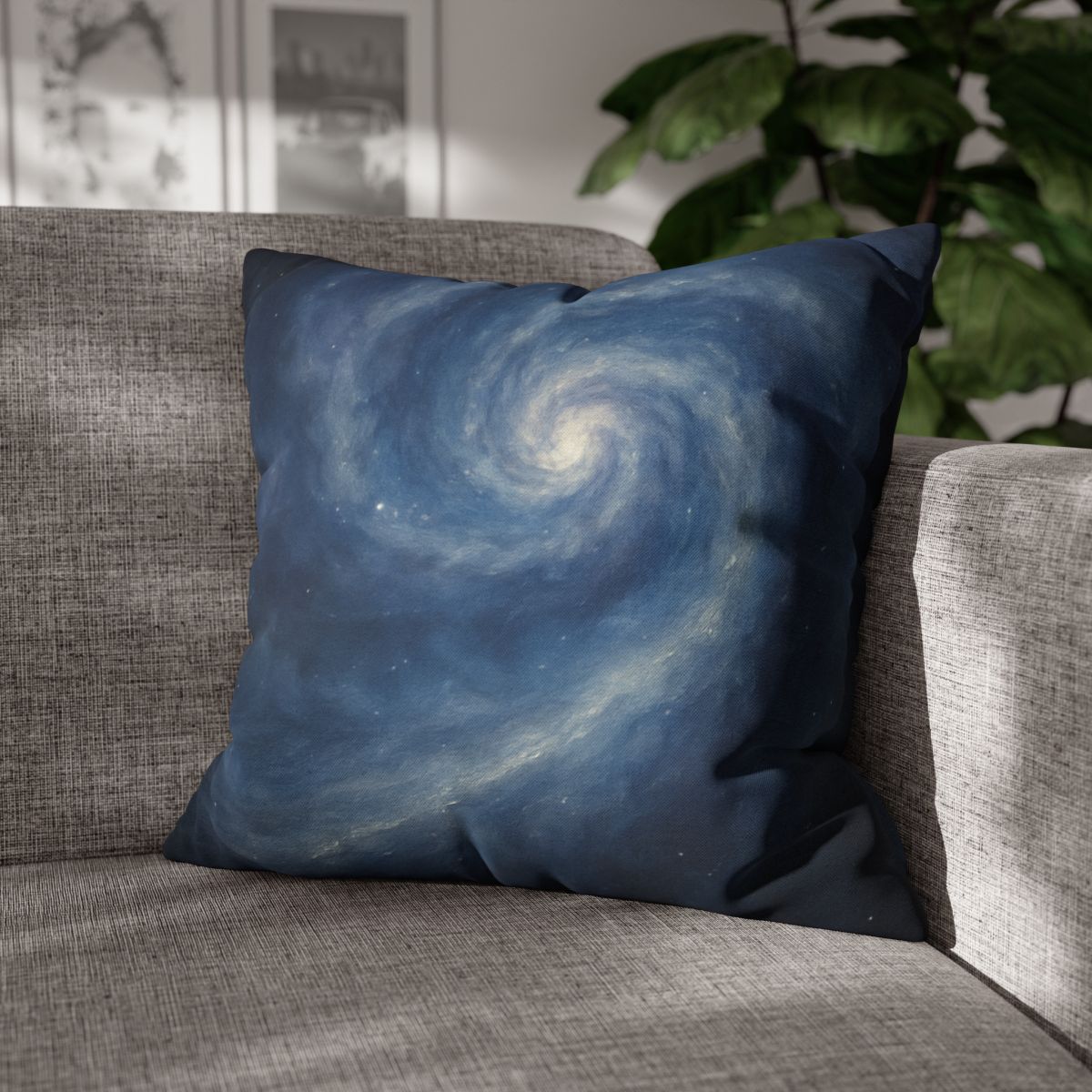 Nebula Spiral Sonata soft cotton pillow cases