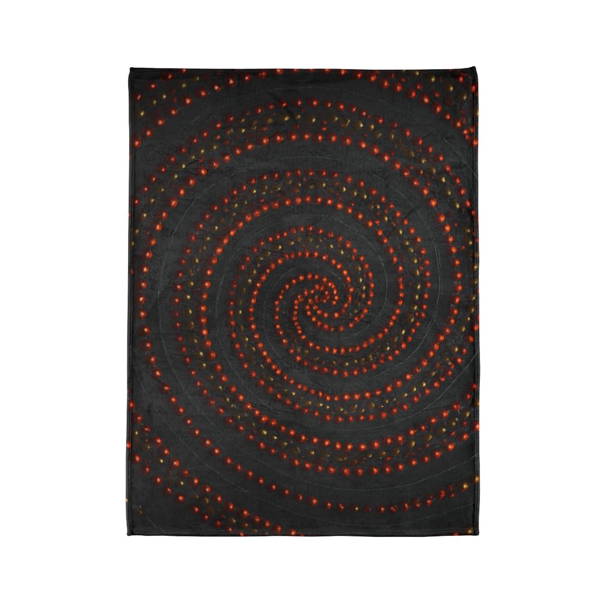 Spiral Seed Orbit personalized cozy blankets