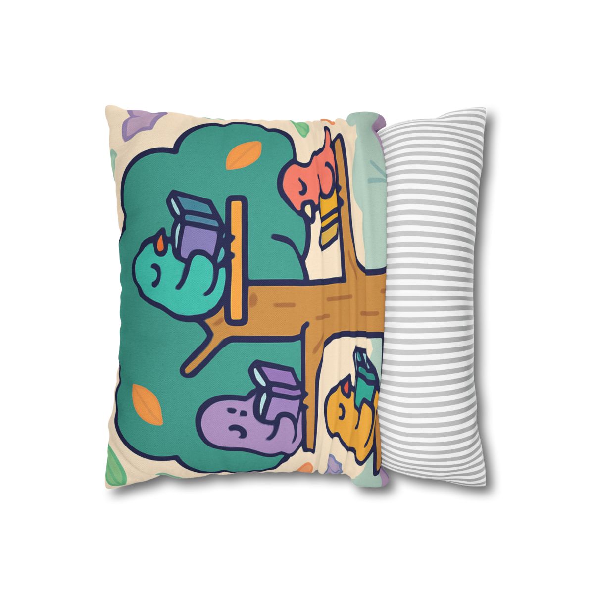 Library Of Magical Birds personalized pillow covers