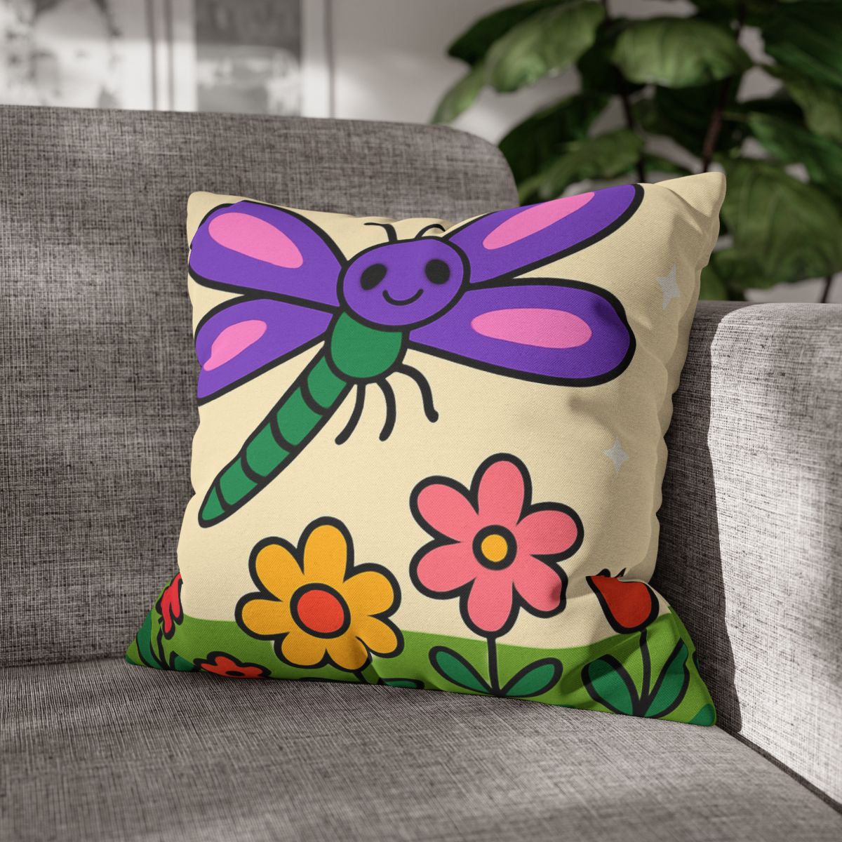 Nebula Dragonfly Garden stylish decorative pillowcases