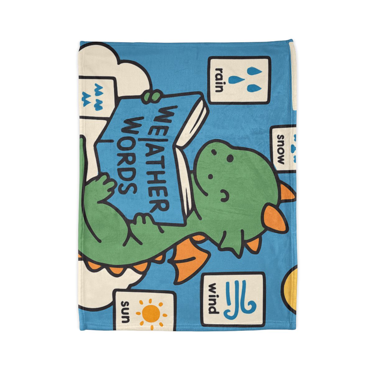 Cloud Library Dragon soft fleece blankets