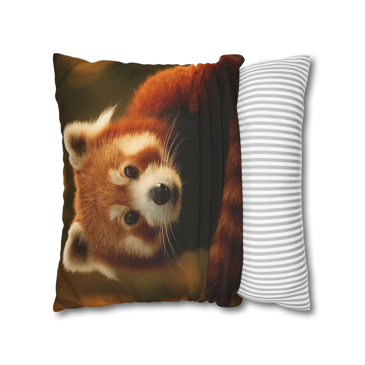 Crimson Whisper Red Panda unique gift pillow cases