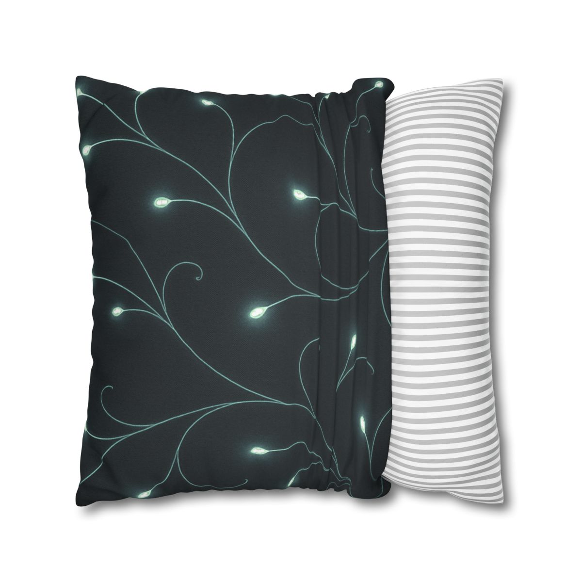 Starlit Vine Constellation designer print pillow cases