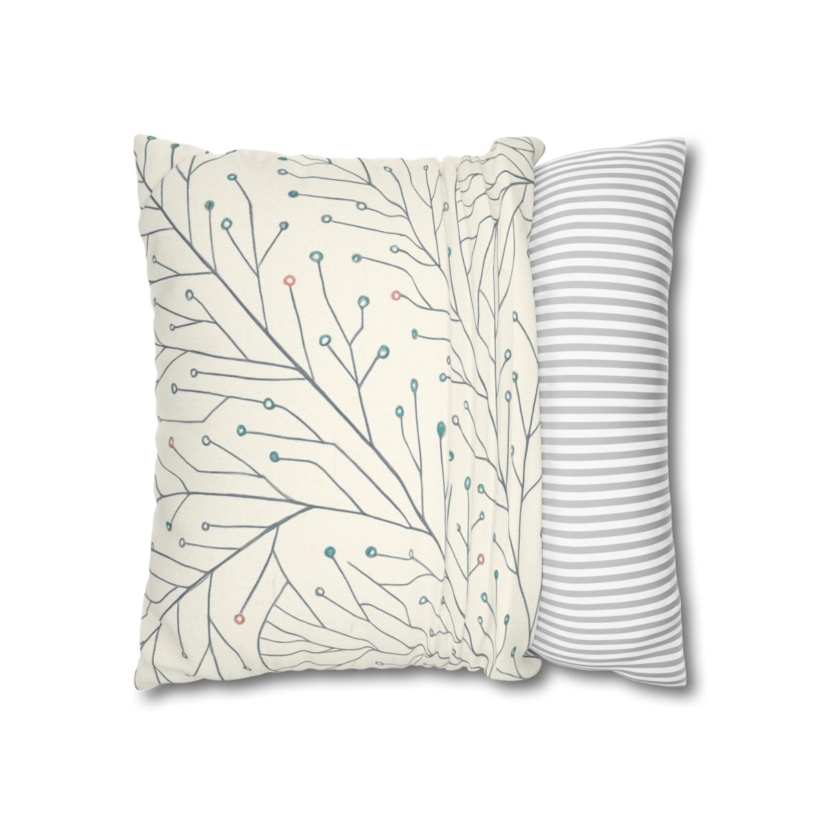 Vein Circuit Filigree stylish decorative pillowcases