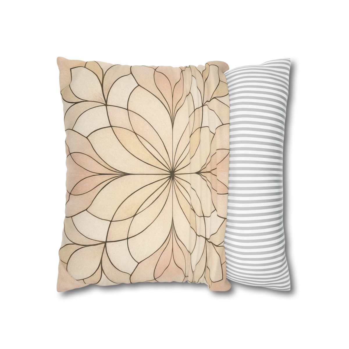 Petal Prism Lattice stylish decorative pillowcases