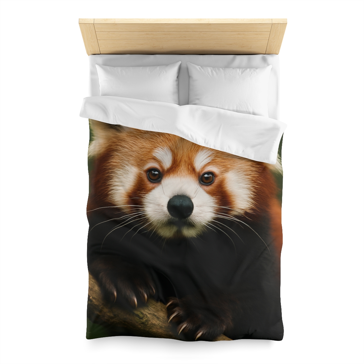 Bamboo Climber Red Panda soft comforter duvets