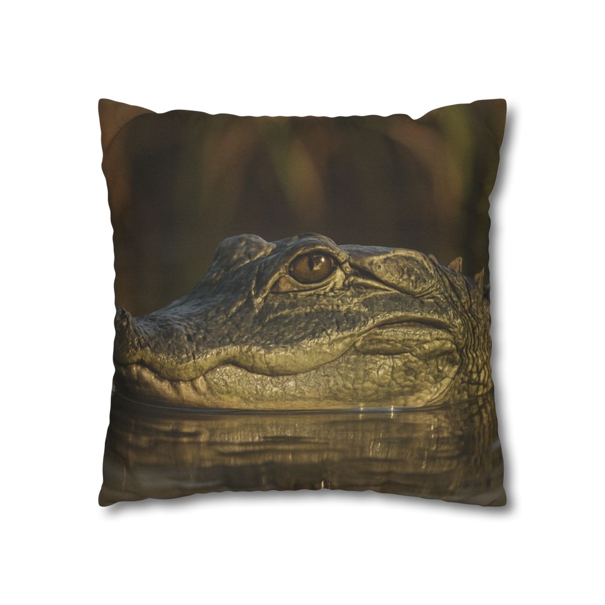 Nebula Stillness American Alligator comfortable bedding pillow covers