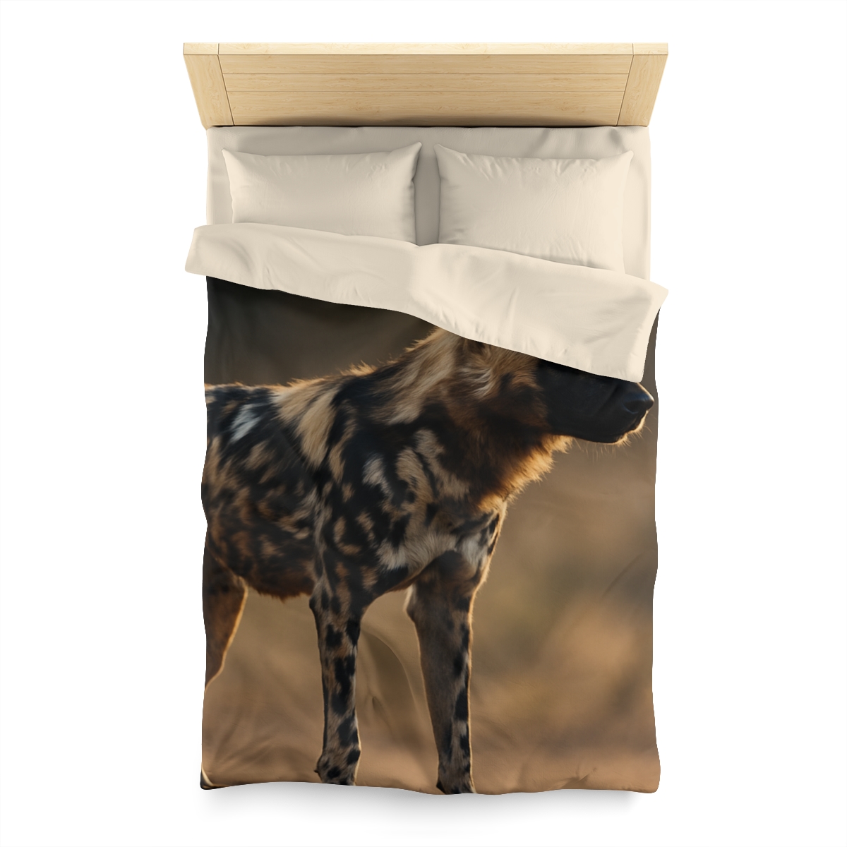 Ember Gaze African Wild Dog trendy bedroom duvets