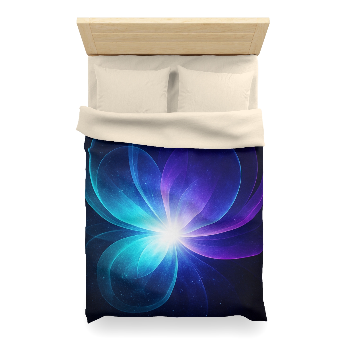 Gravitational Prism Bloom personalized bedding duvets
