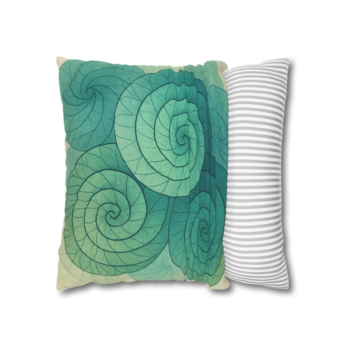 Vein Spiral Canopy personalized pillow covers