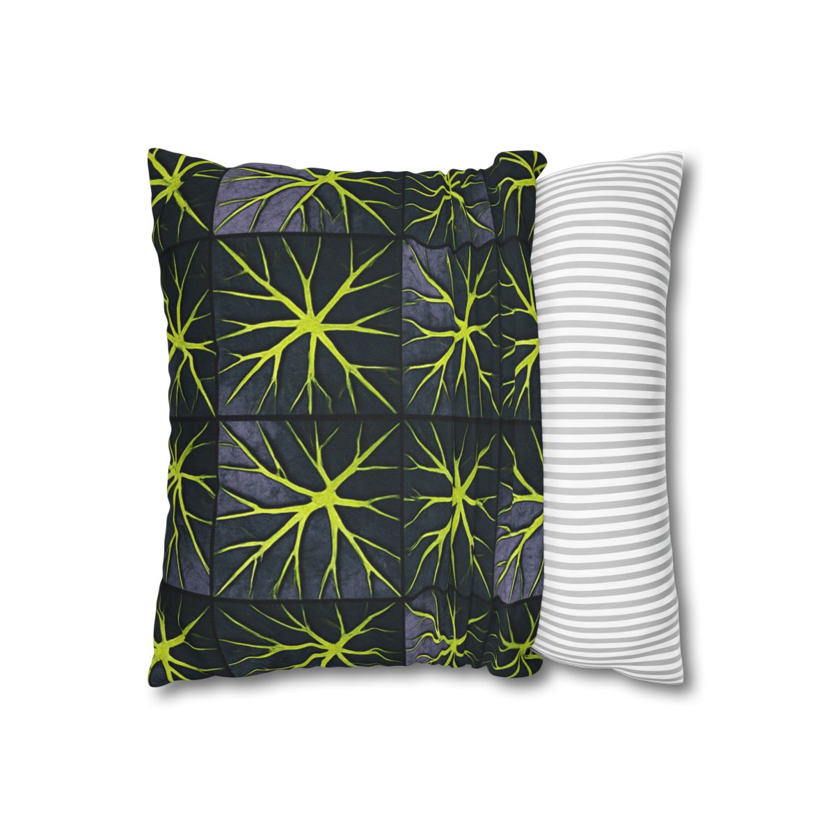 Venation Starburst Mosaic designer print pillow cases