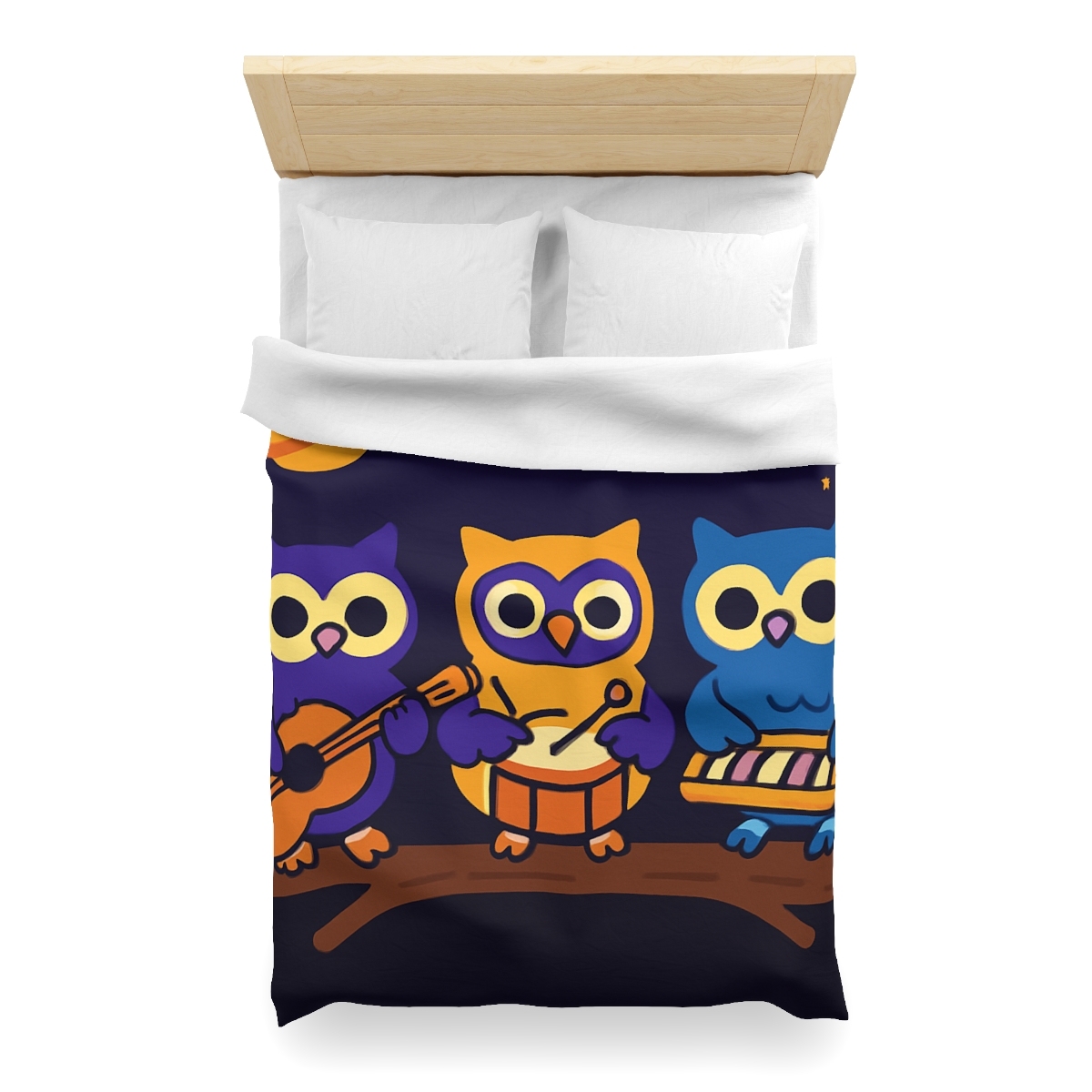 Star Song Owl Band warm winter duvets